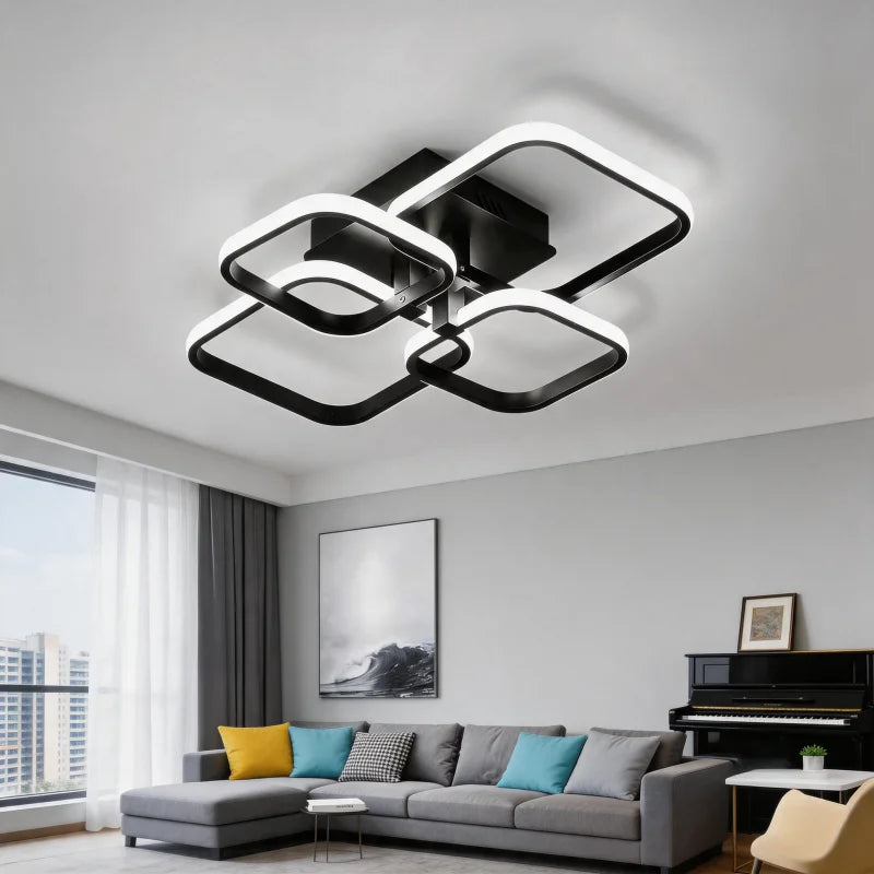 LED Ceiling Lamp Chandelier, Ceiling Light for Living Room Bedroom Cloakroom Stair Aisle Hallway,  Home Decor Lighting Fixture