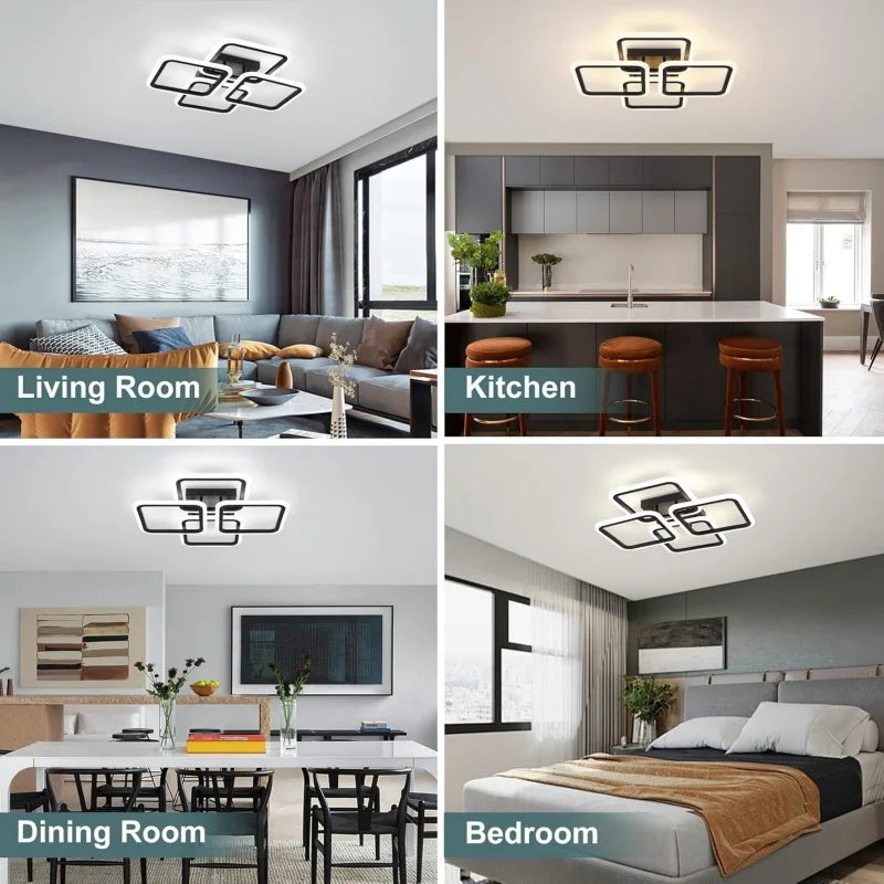 LED Ceiling Lamp Chandelier, Ceiling Light for Living Room Bedroom Cloakroom Stair Aisle Hallway,  Home Decor Lighting Fixture