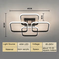 LED Ceiling Lamp Chandelier, Ceiling Light for Living Room Bedroom Cloakroom Stair Aisle Hallway,  Home Decor Lighting Fixture